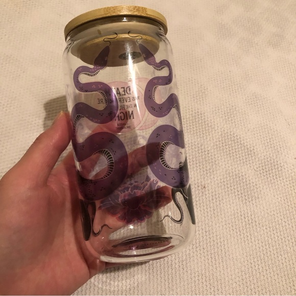 illumicrate Other - The Serpent and the Wings of Night Drinking Glass Illumicrate